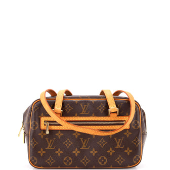 Louis Vuitton Cite Handbag Monogram Canvas MM