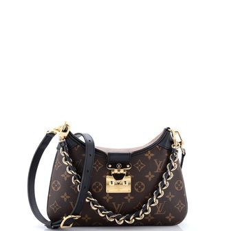 Louis Vuitton LV Twinny Handbag Monogram Canvas and Reverse Monogram Canvas with Leather