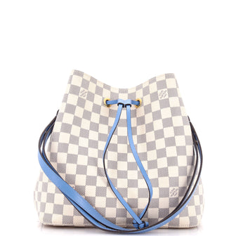 Louis Vuitton NeoNoe Handbag Damier with Leather MM