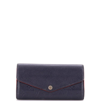 Louis Vuitton Sarah Wallet NM Monogram Empreinte Leather