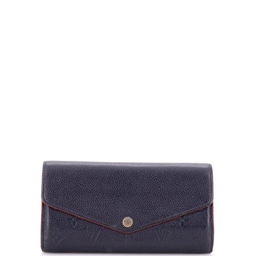 Louis Vuitton Sarah Wallet NM Monogram Empreinte Leather