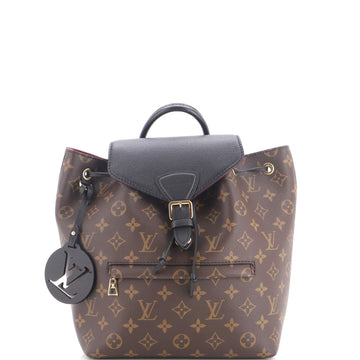 Louis Vuitton Montsouris NM Backpack Monogram Canvas with Leather PM