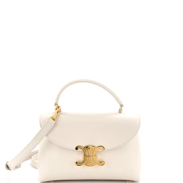 Celine Nino Top Handle Bag Leather Teen