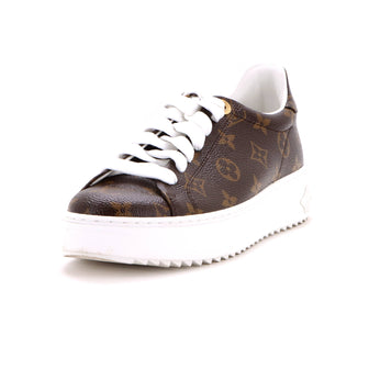 Louis Vuitton Women's Time Out Sneakers Monogram Canvas