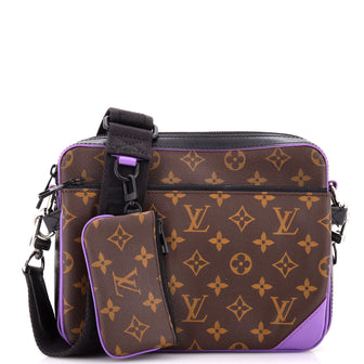 Louis Vuitton Trio Messenger Bag Macassar Monogram Canvas