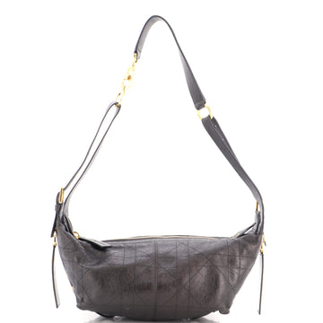 Christian Dior D-Journey Bag Macrocannage Quilt Calfskin Small