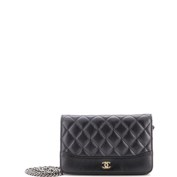 Chanel Gabrielle Wallet on Chain Quilted Aged Calfskin