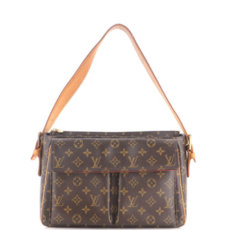 Louis Vuitton Viva Cite Handbag Monogram Canvas MM
