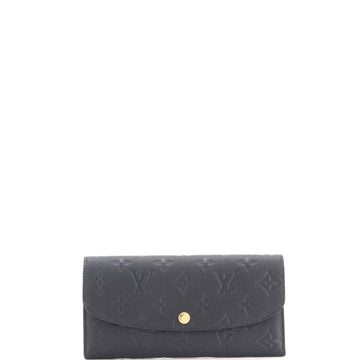 Louis Vuitton Emilie Wallet Monogram Empreinte Leather