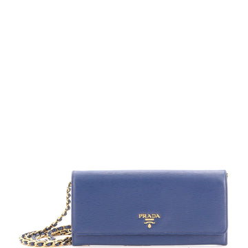 Prada Wallet on Chain Saffiano Leather