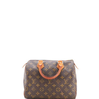 Louis Vuitton Speedy Handbag Monogram Canvas 25
