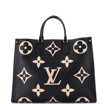 Louis Vuitton OnTheGo Tote Bicolor Monogram Empreinte Giant GM
