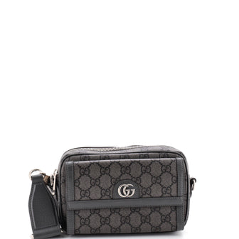 Gucci Ophidia Front Pocket Camera Bag GG Coated Canvas Mini