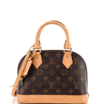 Louis Vuitton Alma Handbag Monogram Canvas BB