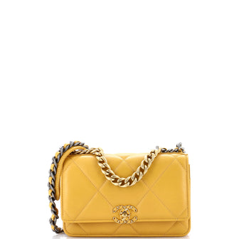 Chanel 19 Wallet on Chain Quilted Lambskin