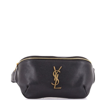 Saint Laurent Classic Monogram Belt Bag Leather