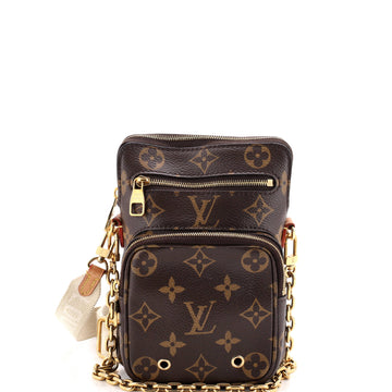 Louis Vuitton Utility Phone Sleeve Bag Monogram Canvas