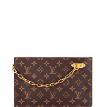 Louis Vuitton Legacy Chain Clutch Monogram Canvas