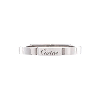 Cartier Maillon Panthere Band Ring 18K White Gold