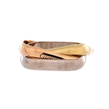 Cartier Trinity Cushion Ring 18K Tricolor Gold Medium
