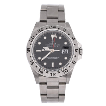 Rolex Oyster Perpetual Explorer II Automatic Watch Stainless Steel 40