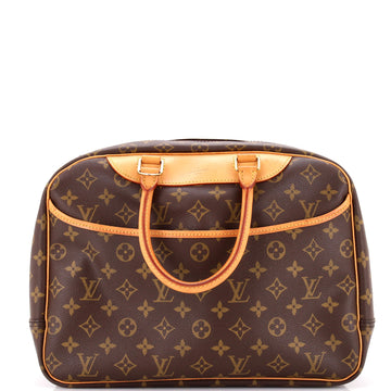 Louis Vuitton Deauville Handbag Monogram Canvas