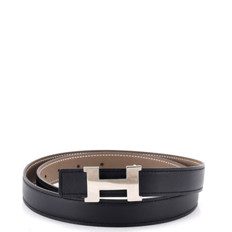 Hermes Constance Reversible Belt Leather Thin