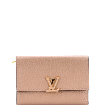 Louis Vuitton Capucines Wallet Leather Compact