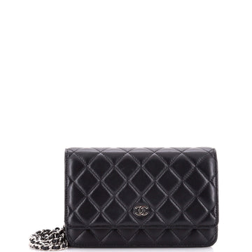 Chanel Wallet on Chain Quilted Lambskin