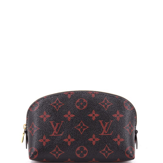 Louis Vuitton Cosmetic Pouch Monogram Tomette Canvas PM