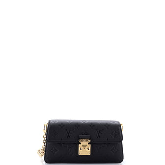 Louis Vuitton Pochette Metis Wallet on Chain Monogram Empreinte Leather