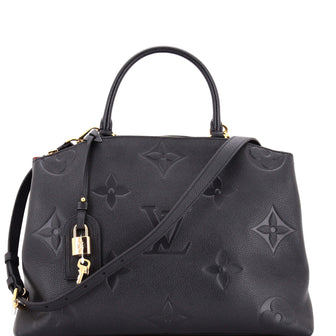 Louis Vuitton Grand Palais Handbag Monogram Empreinte Giant