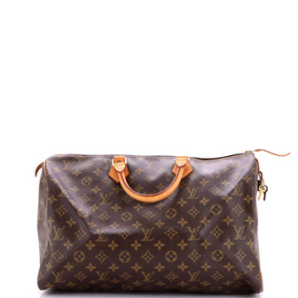 Louis Vuitton Speedy Handbag Monogram Canvas 40