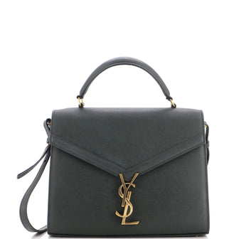 Saint Laurent Cassandra Top Handle Bag Leather Medium