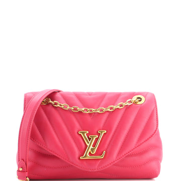 Louis Vuitton New Wave Chain Bag NM Quilted Leather MM