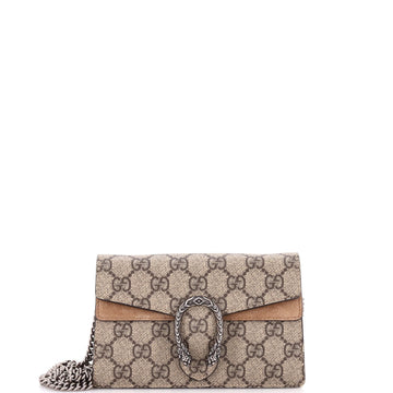 Gucci Dionysus Bag GG Coated Canvas Super Mini