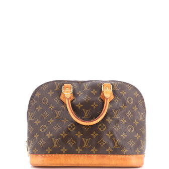 Louis Vuitton Alma Handbag Monogram Canvas PM