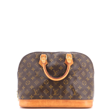Louis Vuitton Alma Handbag Monogram Canvas PM