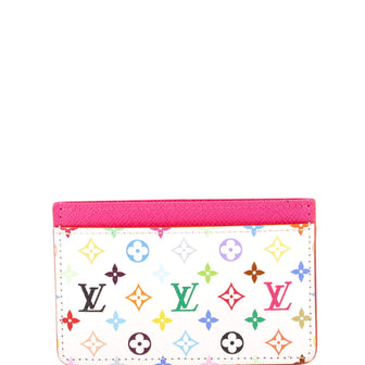 Louis Vuitton x Takashi Murakami Card Holder Monogram Multicolor with Leather