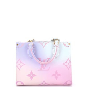 Louis Vuitton OnTheGo Tote Spring in the City Monogram Giant Canvas PM