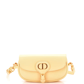 Christian Dior Bobby Flap Bag Leather East West