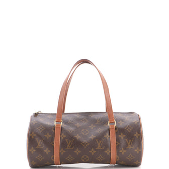 Louis Vuitton Papillon Handbag Monogram Canvas 30