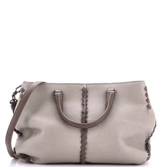 Bottega Veneta Convertible Tote Cervo with Intrecciato Detail Medium