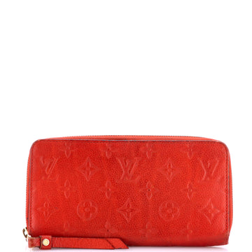 Louis Vuitton Zippy Wallet Monogram Empreinte Leather