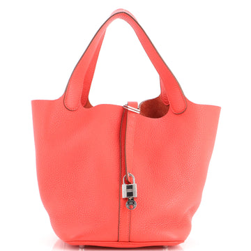 Hermes Picotin Lock Bag Clemence MM