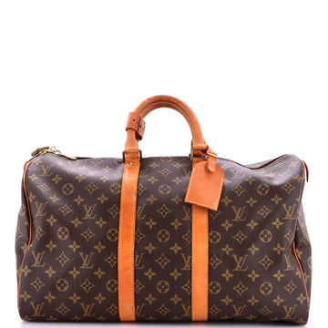 Louis Vuitton Keepall Bag Monogram Canvas 45