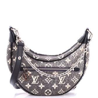 Louis Vuitton Loop Handbag Monogram Jacquard Denim