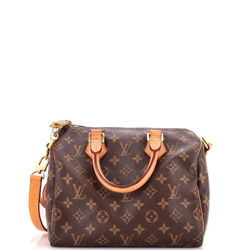 Louis Vuitton Speedy Bandouliere Bag Monogram Canvas 25