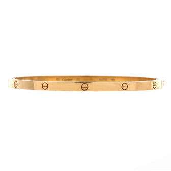 Cartier Love Bracelet 18K Yellow Gold Small