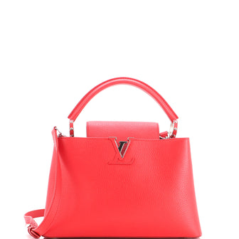 Louis Vuitton Capucines Bag Leather PM